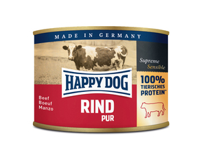 Happy Dog Rind Pur – Govedina u konzervi 6 x 200 g