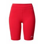 Newline Sportske hlače svijetlosiva / crvena
