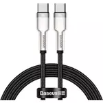 BASEUS kabel za punjenje/prijenos podataka CATJK-C01 USB-C muški na USB-C muški, 100 W, 1 m, crno