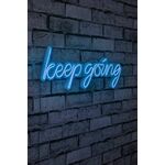 Ukrasna plastična LED rasvjeta, Keep Going - Blue