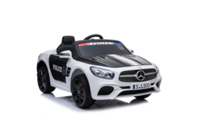 Licencirani policijski auto na akumulator Mercedes SL500 - bijeli