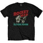 Elton John Košulja Rocketman Piano Black L