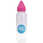 DBB Remond dječja bočica, sa silikonskom dudom, PP, 360 ml, 4+ m, roza