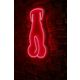 Ukrasna plastična LED rasvjeta, Doggy - Red