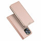 Dux Ducis Skin Pro Book torbica za iPhone 15 Pro: roza