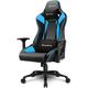 Sharkoon Gamer stolica - Elbrus 3 Black/Blue (podesiva visina; podesiv naslon za ruke; sintetička koža; čelična baza; do 150 kg)