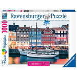 Ravensburger Puzzle 167395 Skandinavija Kópenhágen, Danska, 1000 dijelova
