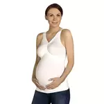 Carriwell potkošulja za trudnice, s potporom, bez šavova bijela - XL