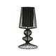NOWODVORSKI 5411 | Aveiro Nowodvorski stolna svjetiljka 43cm sa prekidačem na kablu 1x E27 crno