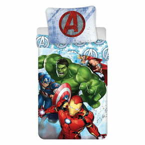 Dječja pamučna posteljina Jerry Fabrics Avengers Heroes