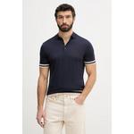 Guess majica za muškarce LARRY mornarsko plava M6GR12.Z0565