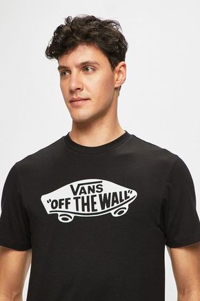 Vans - Majica - crna. Majica iz kolekcije Vans. Model izrađen od pletenine s tiskom.