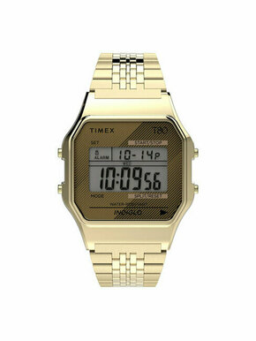 Sat Timex T80 TW2R79200 Gold/Gold