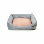 Ružičasto-svijetlo sivi krevet za pse 55x65 cm SoftBED Eco S – Rexproduct