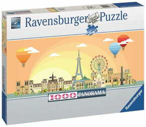 Puzzles 1000 elements Panoramic Paris
