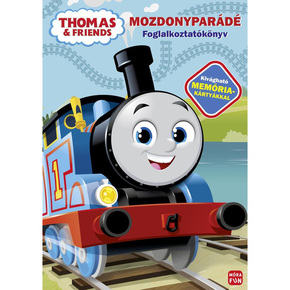 Móra: Thomas i prijatelji - Parada lokomotiva radna knjiga s izrezivanim memorijskim karticama