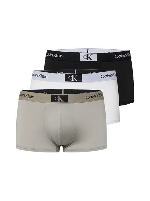 Calvin Klein Underwear Bokserice svijetlobe siva crna bijela