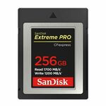 SanDisk Extreme Pro CFexpress kartica 256 GB, tip B, 1700 MB/s čitanje, 1200 MB/s pisanje