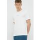 Gornji dio pidžame Calvin Klein Underwear boja: bijela, s tiskom - bijela. Pidžama s kratkim rukavima iz kolekcije Calvin Klein Underwear. Model izrađen od pletenine s tiskom.