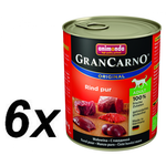 Animonda mokra hrana za odrasle pse GranCarno, govedina, 6 x 400 g