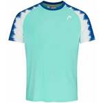 Head Topspin T-Shirt Men Turquiose/Print Vision XL Majica za tenis
