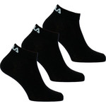 Čarape za tenis Fila Quarter Plain Socks - 3 pary/black
