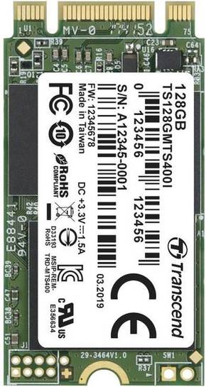 Transcend MTS400S TS128GMTS400I SSD 128GB