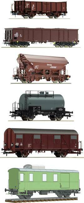Roco 76030 H0 set od 6 robnih vlakova DR