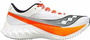 Saucony Endorphin Pro 4 Mens Shoes White/Black 41 Obuća za trčanje na cesti