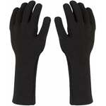 Sealskinz Waterproof All Weather Ultra Grip Knitted Gauntlet Black XL Rukavice za bicikliste