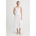 DKNY Lanena haljina Dkny bijela P5JNCD88