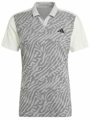 Muški teniski polo Adidas Tennis Airchill Pro Freelift Poloshirt - grey two/black/off white