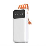DUDAO Dudao Powerbank K6Pro 10000Mah Za Telefone Usb C Na Lightning S Kabelom