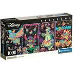 Disney: Neon likovi panorama puzzle od 1000 komada 98x33cm - Clementoni
