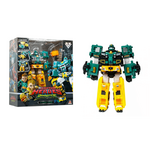 Alpha Group Quantum Heroes Dinoster Stego Tron robot veliki raptor, 2u1
