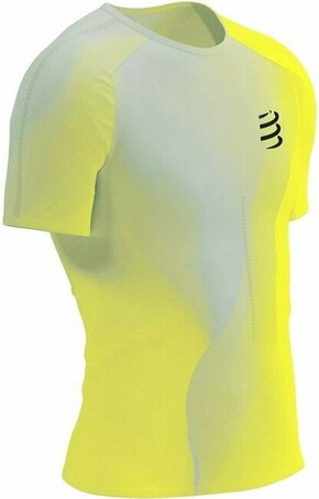 Compressport Performance SS Tshirt M Safety Yellow/White/Black L Majica za trčanje s kratkim rukavom