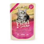 Sam's Field True Meat Fillets for kittens - Turkey &amp; Broccoli 85 g