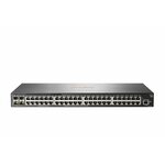 Hewlett Packard Enterprise Aruba 2930F 48G 4SFP+ Upravljano L3 Gigabit Ethernet (10/100/1000) 1U Sivo