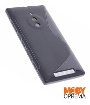 Nokia Lumia 830 crna silikonska maska