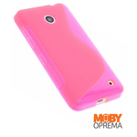 Nokia/Microsoft Lumia 630 roza silikonska maska