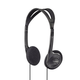 Thomson HED1115BK slušalice, 3.5 mm, crna
