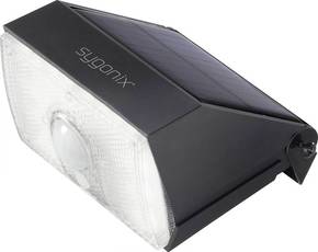 Sygonix SY-4673536 LED vanjsko zidno svjetlo s detektorom pokreta 10 W neutralna bijela crna