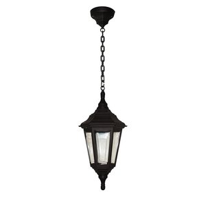 ELSTEAD KINSALE-CHAIN | Kinsale Elstead visilice svjetiljka namjenjeno za primorje 1x E27 IP44 UV crno