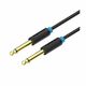 Vention 6.5mm Male to Male Audio Cable 2M Black VEN-BAABH VEN-BAABH