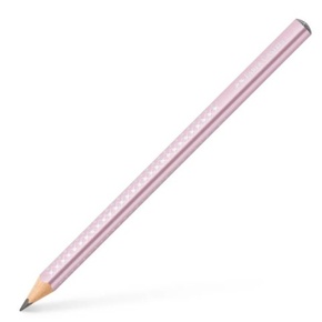 Faber-Castell: Sparkel Jumbo biserna metalik ružičasta grafitna olovka B