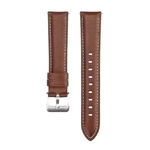 Kožna narukvica remen za sat (20 mm, QUICK FIT) - Svijetlo smeđa