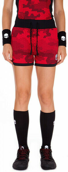 Ženske kratke hlače Hydrogen Women Tech Camo Shorts - red camouflage