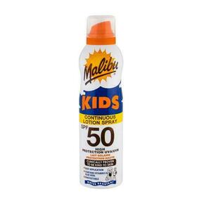 Malibu Kids Continuous Lotion Spray SPF50 losion sprej za sunčanje s aloe verom 175 ml