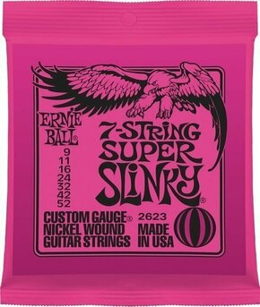 Ernie Ball 2623 7 string Super Slinky