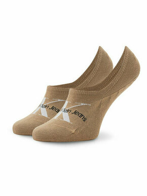 Ženske niske čarape Calvin Klein Jeans 701218751 Camel 008